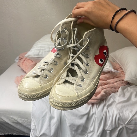 CDG COMME DES GARÇONS HIGHTOP SNEAKERS - Picture 5 of 5
